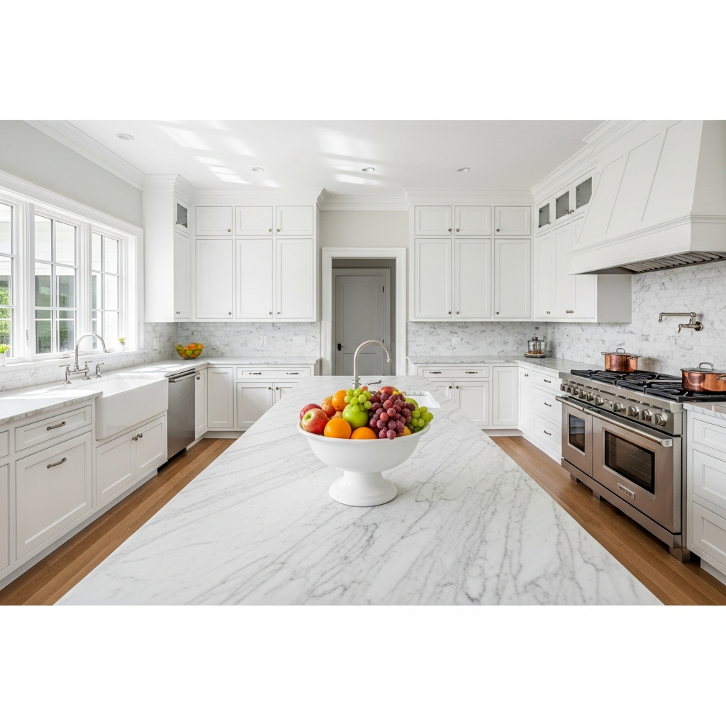 Carrara Mutfak Mermeri