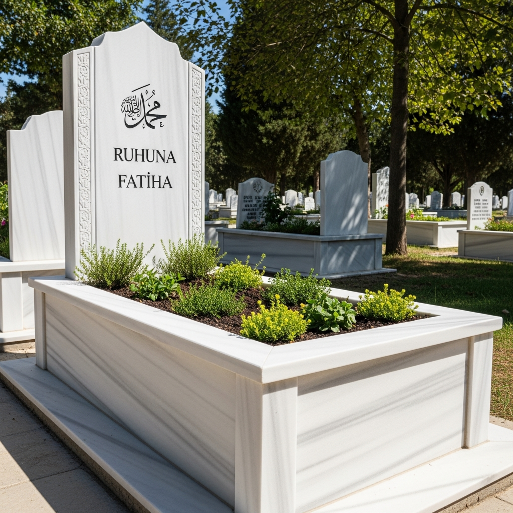 Afyon Beyazı Mermer Mezar